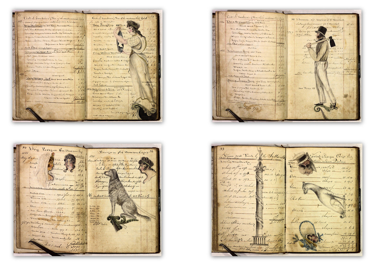 michaelmoonsbookshop:  michaelmoonsbookshop:Two notebooks used by Kelsick Wood a