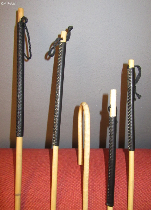 fetishcomprazer: Excellent job,handmade leather handles…