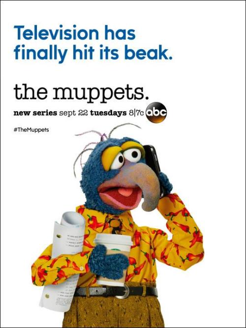 popculturebrain: Posters: ‘The Muppets’ on ABC