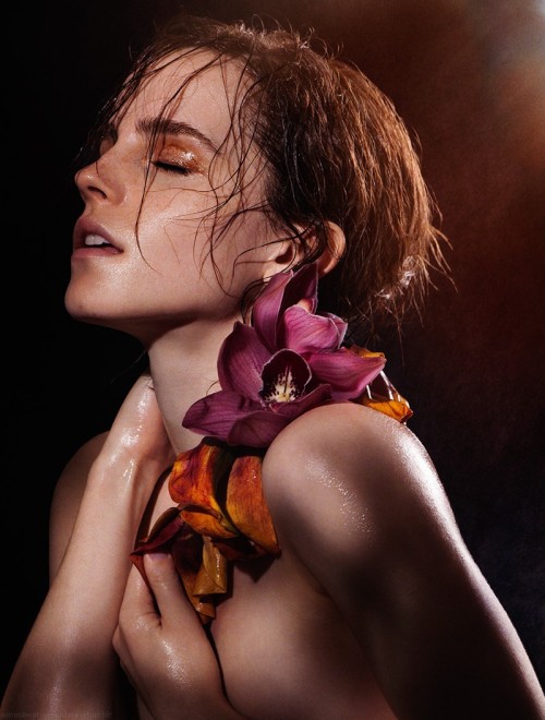 Porn Pics Emma Watson photographed by James Houston