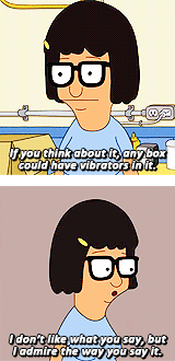 pinkmnss:  Get to Know Me Meme - [1/16] favorite female characters  Tina Belcher » ”Dad,