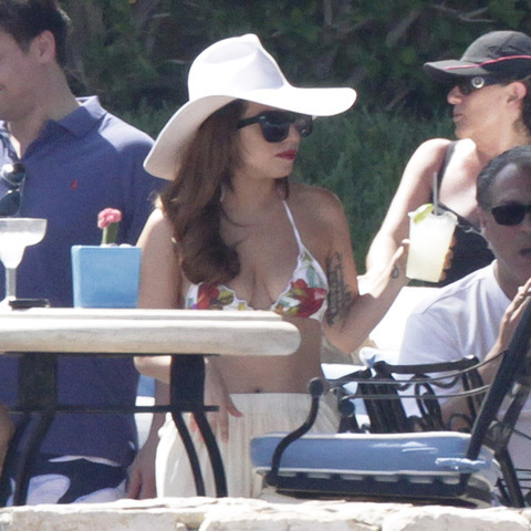 ladyxgaga:  Lady Gaga in Mexico today. 