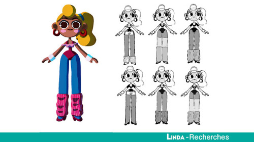 Linda, character development - Part 03 