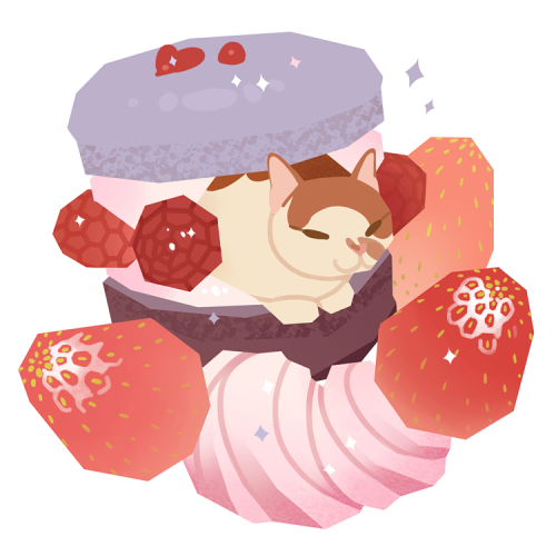 this is almost 2 weeks late but HAPPY BIRTHDAY mintyburps!!! I DREW YOUR BIG SILLY CAT