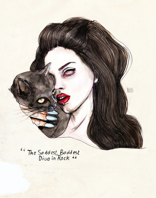 wordsnquotes:  artsnskills:    ART MUSIC ICONS GET A MACABRE MAKEOVER  BY LUCAS