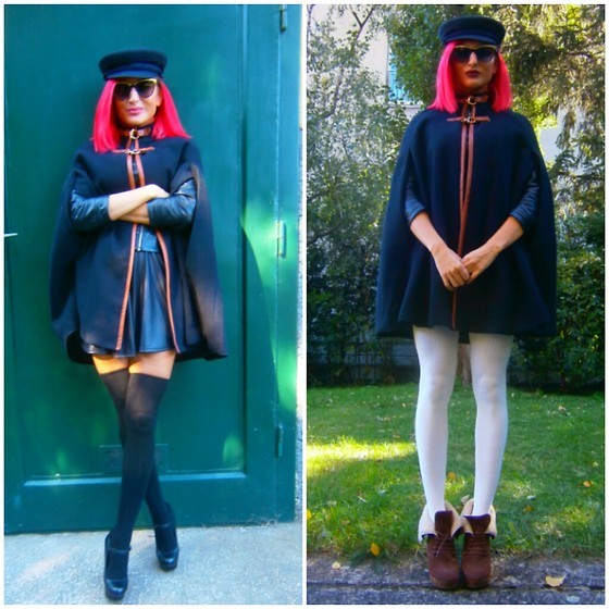 fashion-tights:  THE CAPE COAT/now on anamariaoprea.wordpress.com (by Ana Maria Oprea)