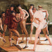 airofsolitude:Carl Hugo Beetz | Baseball Locker Room.