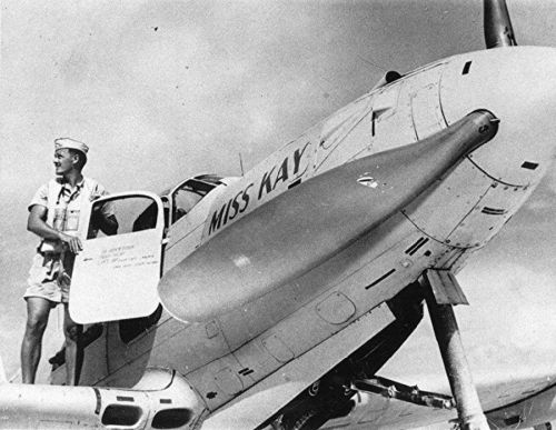 Miss Kay, a P-39Q of the 46th Fighter Squadron on the Makin Islands, 1944