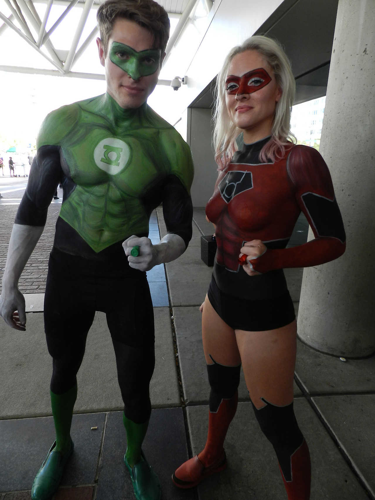 Green Lantern Body Paint