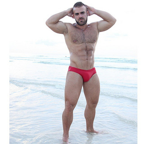 sfballer:  #beach #sunday #miami #sunlove #amazingday #model #spanish #english #duny_delacruz #dietplan #fitnessman #bangboys #beardman by TROTSG http://flic.kr/p/rnnsRN