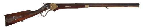 Rare Sharps Nips Model 1849 Breechloading Rifle, A rare Sharps variant made by Albert S. Nippes of M
