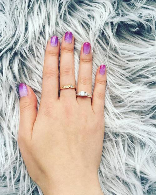 Nailart ombre purple #manicuremonday #nailart #nails #nail #nails2inspire #nailsofinstagram #nailart