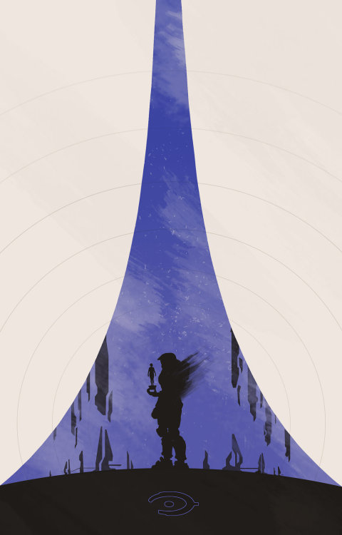 pixalry:  Halo Minimalism Poster Set - Created by Colin Morella