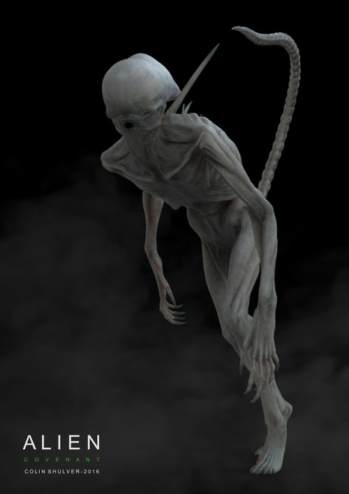 Alien Covenant - Neomorph  COLIN SHULVER www.artstation.com/artwork/bxJYo