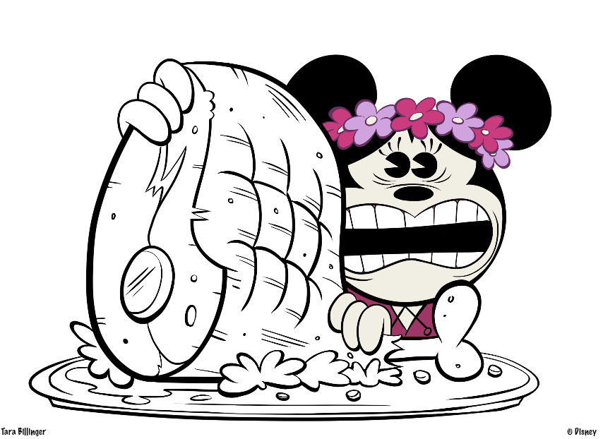 tarabillinger:  Some Minnie’s and a squished Mick design from “Roll ‘em.”