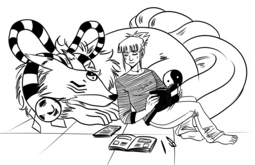 askolderdigimontamers: askolderdigimontamers: Don’t worry, Jen and Terriermon love each other 