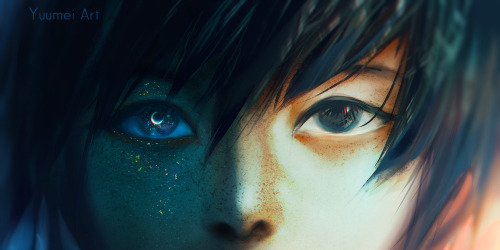 yuumei-art:The stars in your eye 