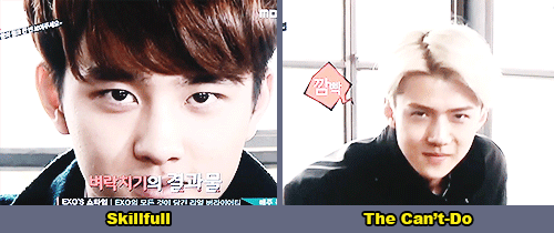 wolfyhungry:How to wink EXO Style