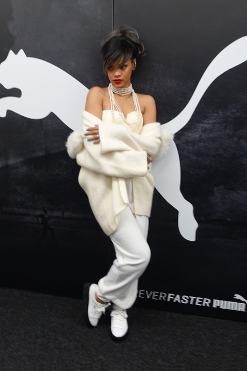 vuitton-versace-and-chanel:  rihannanavyhn:  Rihanna was just announced as the Creative Director for Puma in Herzogenaurach, Germany.   http://vuitton-versace-and-chanel.tumblr.com/