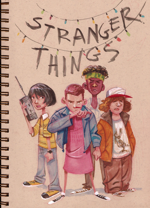 Stranger Things handmade fan art, i hope you like it !