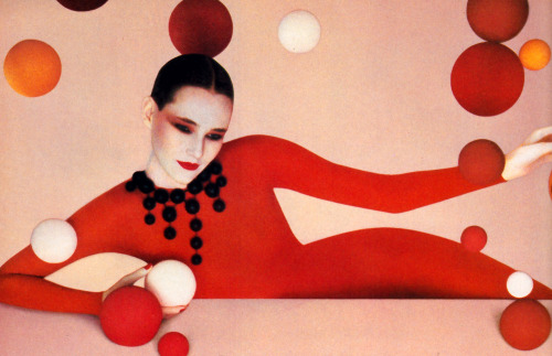 Shiseido, American Vogue, March 1985. Photograph by Serge Lutens.