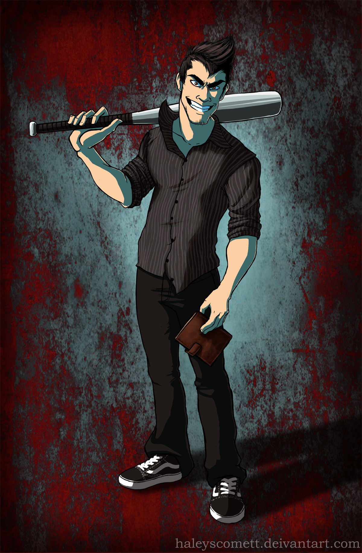 haleyscomett-art:  Inspired by Cyndago’s video Danger in Fiction: Chapter II. I