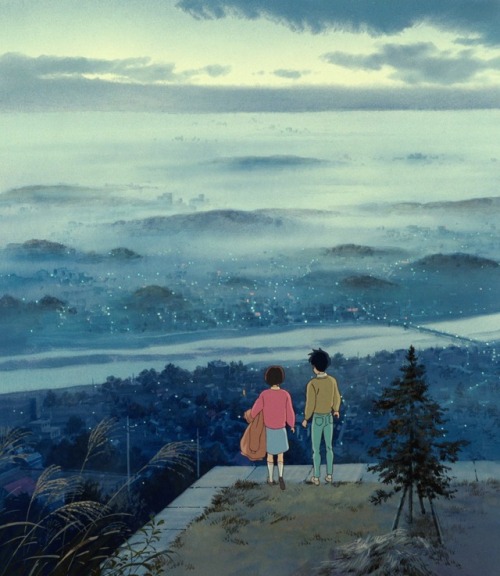 ghibli-collector: “Shizuku, This is my secret place. It’s almost time. I wanted to show 