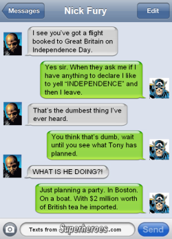 textsfromsuperheroes:  Happy Independence