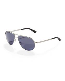 radshades:  Marko Aviator Sunglasses, Shiny Rhodium