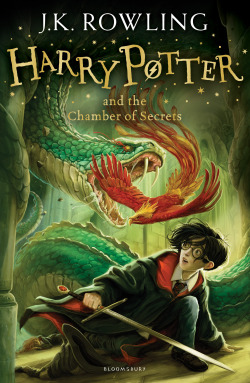 mugglenet:  Bloomsbury’s new “Chamber of Secrets” cover is here!