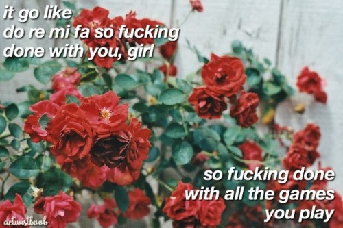 activistboob: do re mi // blackbear