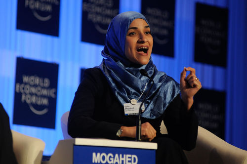 themusafirdiaries:acryliconwood:munibahqureshi:braidsnglassesblog:inspiringmuslimwomen:Dalia Mogahed