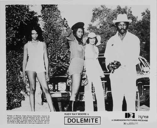 loveless422: Lobby card for Dolemite (1975), starring Rudy Ray Moore.