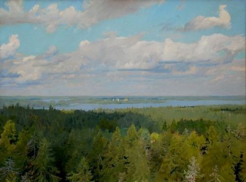 Dmitri Belyukin (Russian, b.1962) - Heavenly Rooks, 2007