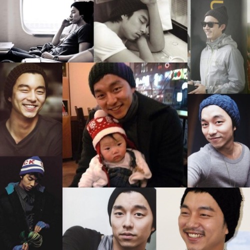 Gong Yoo and his beanies!! This gorgeous seriously loves wearing beanies.. ❤