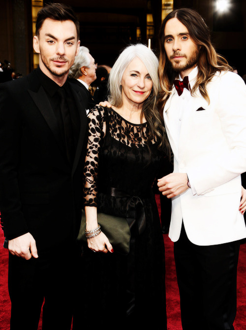 laeternal:  Leto family at the 86th Annual Academy Awards 