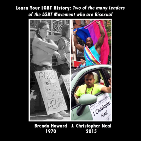 From Brenda Howard to J. Christopher Neal: Bisexual Leaders and Pride