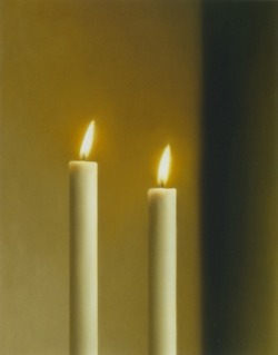 Gerhard Richter (Dresden 1932); Zwei Kerzen (Two Candles), 1983; Oil On Canvas