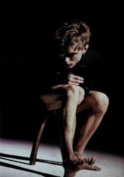 faessbender:clément chabernaud in “baby doll boy” by willy vanderperre for arena homme+ ss07. 