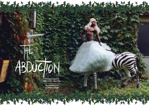 THE ABDUCTIONPhotography by Frederic Aranda, Creative Direction &amp; Illustrations by Achr