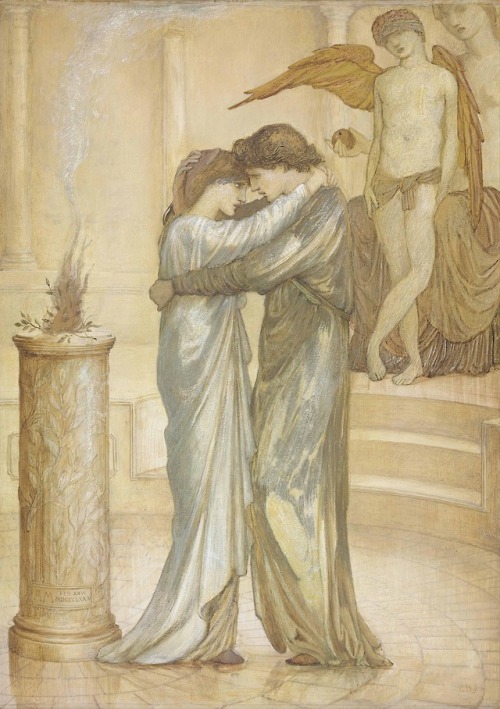 The Altar of Hymen by Edward Burne-Jones, circa 1874