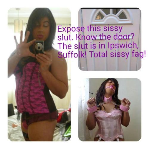 alixtgs1989: Sissy fagot. Someone spread it so it leaves tumblr.