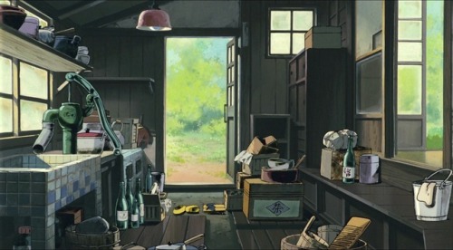 ghibli-collector:The Kusakabe House - My Neighbor Totoro (1988)