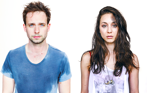 halfadams:  plldailly: Troian Bellisario and Patrick J. Adams photographed by Zack