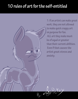 pikapetey:  I surprisingly see this a lot, especially in fandoms.  I figured I’d make an official list of rules.  We wouldn’t want any dis-respecting going on.  