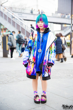 tokyo-fashion:19-year-old Reikoppu on the