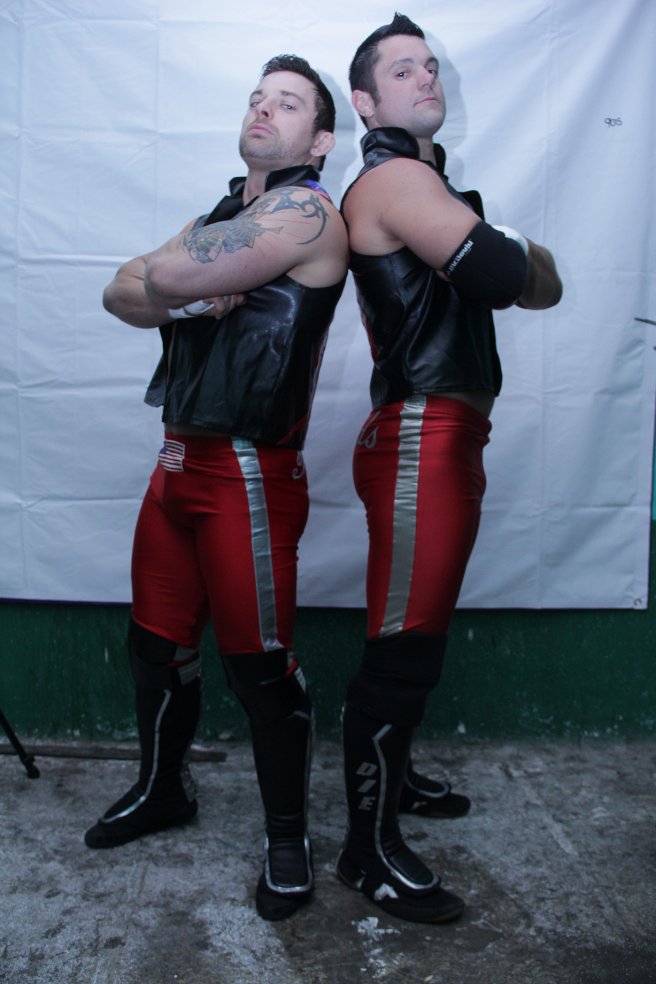 Davey Richards &amp; Eddie Edwards The Wolves Credit to 1davethebeast for posting