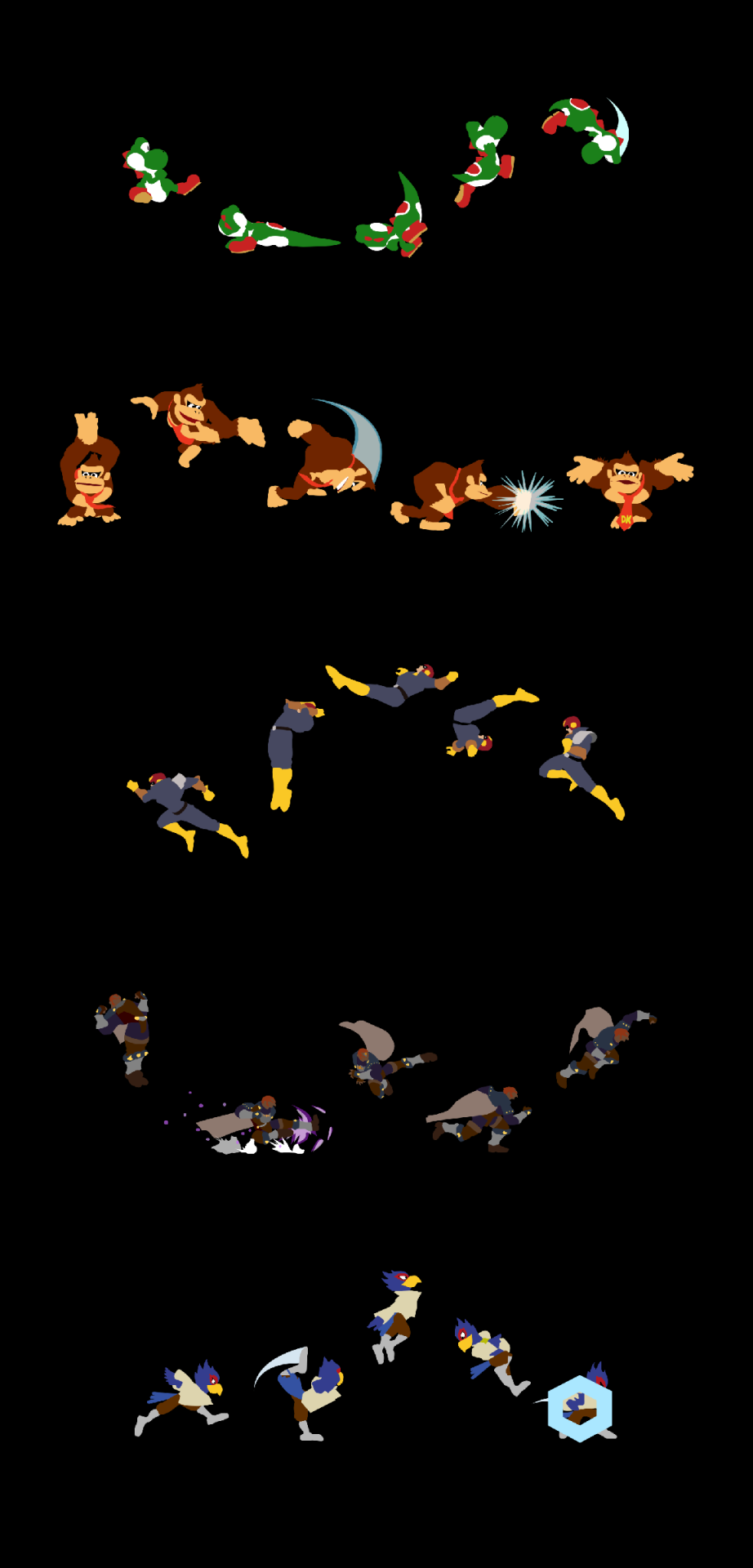 chrispocetti:  “simply melee” here is the full collection… including alternate