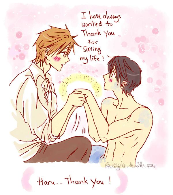 racyue:  The Little MerHaru-chan (part 8) ! Haru-chan found the best home he