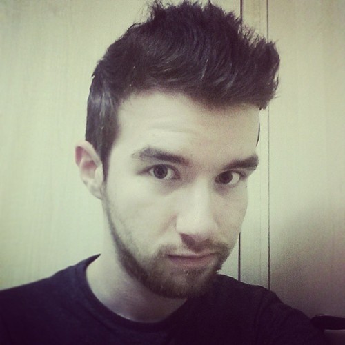 sombre-songbird:Hurr cut. Not been this short since…I was like 11. My sister says its horrible. #hair #selfie #gay